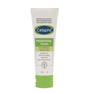Creme hidratante Cetaphil para rosto e corpo, pele seca a normal, 80 gm - Imagem 1 de 4