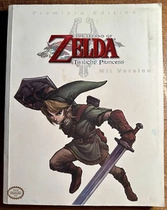 Legend of Zelda Twilight Princess Wii Strategy Guide Premiere Edition No Poster - Picture 1 of 4