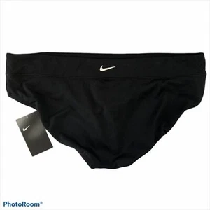 Nike Womens Swim Bottom Black w/Logo X-Large - Picture 1 of 3