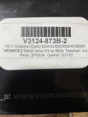 V-Force reed valves Skidoo 600/800 carbureted models - Image 1 of 4