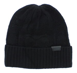 Coach Knit Beanie Hat, Wool Cashmere C Logo Winter Cap Beige 83127, $128
