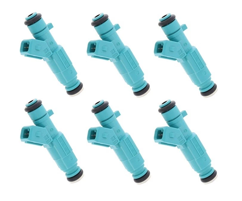 Juego de 6 inyectores de combustible (OEM) BOSCH 99660612200 para Porsche 911 Boxster nuevo Foto 1 de 1