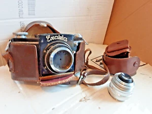 VINTAGE Ihagee Exakta A Vest Pocket IN ORIGINAL LEATHER POUCH - Picture 1 of 24