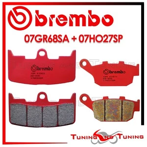 Pastiglie Freno BREMBO Anteriori SA+Post. SP PER BUELL XB9S LIGHTNING 984 2002 - Foto 1 di 1