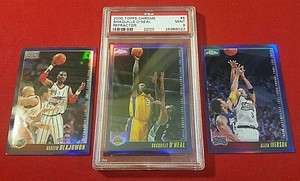 2000-2001 Topps Chrome & Refractor Duncan Malone Stockton Hardaway Camby