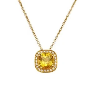 Collana Donna POLELLO G3249CGBG in Oro 18k Cushion con Diamanti - Imagen 1 de 2