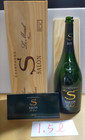 Magnum 1.5 L Size SALON 2012 (empty) Glass Bottle With Wood Box Champagne