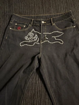 КРИСТАЛЛ РАБОТАЕТ СОБАКА BBC МОРОЖЕНОЕ ДЖИНСЫ (JP ЭКСКЛЮЗИВ) SIZE30-38   - Изображение 1 из 4