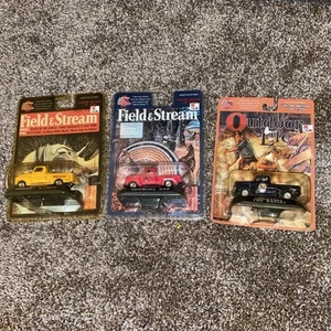 Racing Champions 10 YEAR Limited Ed Field & Stream Outdoor Life Trucks Hunt Fish - Picture 1 of 7
