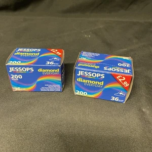 2 x Jessops Diamond Everyday 200 35mm 36exp unopened Expired film reels -(1407) - Picture 1 of 5