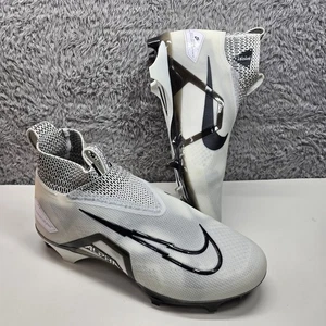 Nike Cleats Mens 11 White Gray Black Alpha Menace Elite 3 Football CT6648-100 - Picture 1 of 15