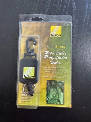 Telêmetro retrátil Nikon Tether com cabo de aço inoxidável revestido de náilon 25" - Imagem 1 de 2