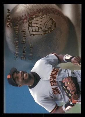 1996 Fleer Update Smooth Leather #2 Barry Bonds - Image 1 of 2