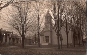 Antique RPPC Postcard M.E. Church, Marilla, New York JT15 - Picture 1 of 2