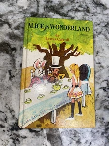 Alice In Wonderland by Lewis Carroll (1970 Hardcover) Looking Glass , Whitman - Imagen 1 de 10