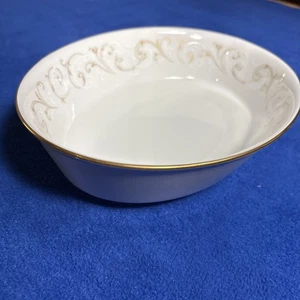 Cuenco ovalado Noritake Japón Duetto 6610 victoriano Lolita Cottagecore años 70 - Imagen 1 de 5