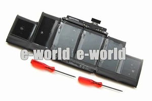 Batería Original A1417 Para Apple MacBook Pro 15" Retina A1398 Mediados de 2012 Principios de 2013 - Imagen 1 de 2