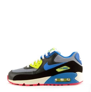 Scarpe da ginnastica Nike Junior Air Max 90 grigio e blu - Foto 1 di 6
