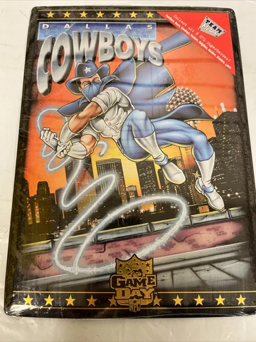 Dallas Cowboys - Metal Superhero Sign/Poster - NFL Game Day - New/Sealed Cover