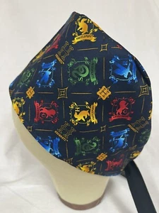 Men/Women Surgical Scrub Cap Lined HP 100% Cotton - Picture 1 of 3
