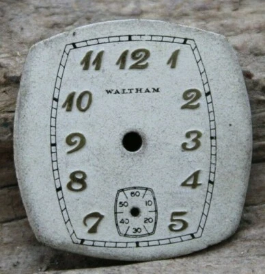 WALTHAM METAL ART DECO RELOJ PULSERA ESFERA 23.3x23.6mm (J2H) Foto 1 de 2