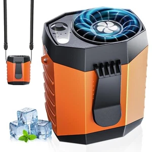2025 Smart Portable Rechargeable Fan with LED Light 25H Runtime 4-Speed 9200RPM - Picture 1 of 7