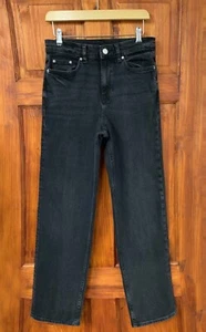 Marks and Spencer Boyfriend Damenjeans hochtailliert M&S schwarz Denimhose - Bild 1 von 6