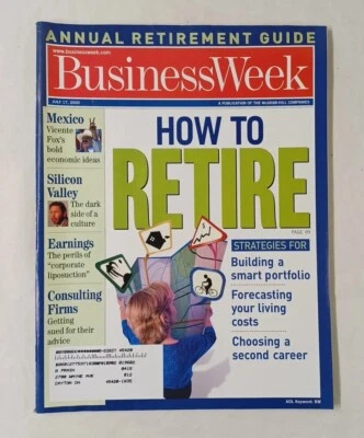 Business Week Magazine July 17 2000 How to Retire Mexico Silicon Valley Earnings - Image 1 of 4