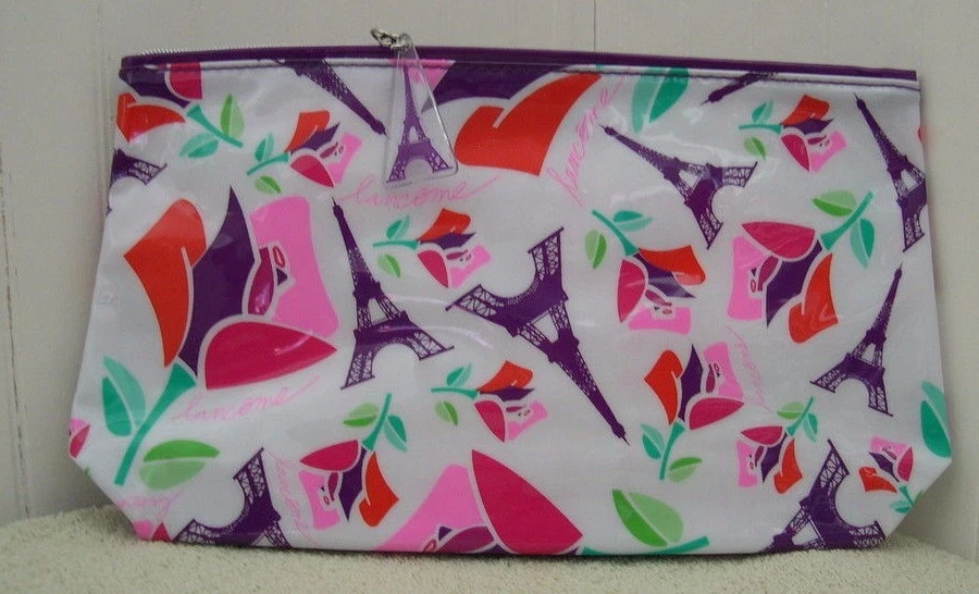NUEVO ~ Bolso de Cosméticos Lancome Torre Eiffel Blanco ~ MUY BONITO ~ Foto 1 de 1