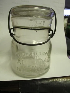 Port Huron, Mich. Acheson Oildag Co. AQUADAG 1/2 Pint Obstglas SELTENE GRÖSSE! - Bild 1 von 11