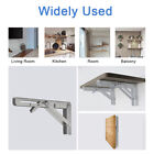 Folding Adjustable Wall Mounted Durable Bearing Shelf Bracket DIY Table Benc  ZC