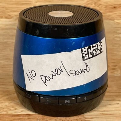 HMDX Jam Classic HX-P230E Blue Wireless Bluetooth Portable Speaker - For Parts - Image 1 of 4