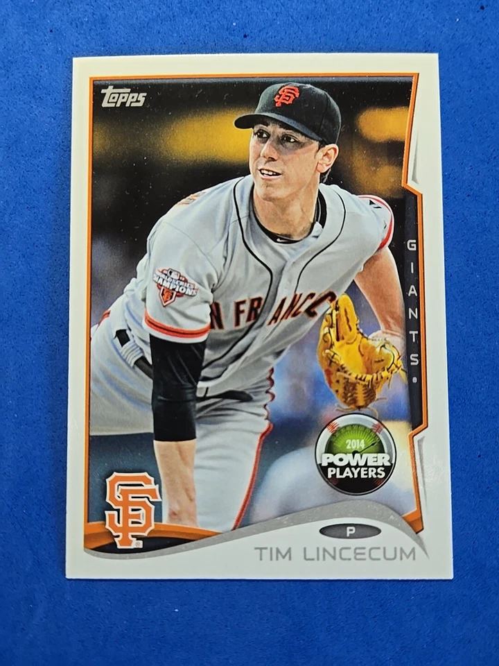 2014 Tim Lincecum Topps #PP-180 Power Players Insert  - Image 1 of 2