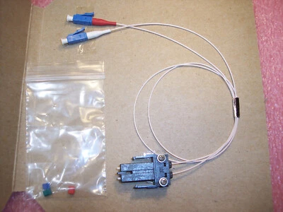 QTY (2) 86290-9079 MOLEX BLC/UPC-LC/UPC JPP 2 POS 17.5 SINGLE MODE OPTICAL CABLE - Image 1 of 4