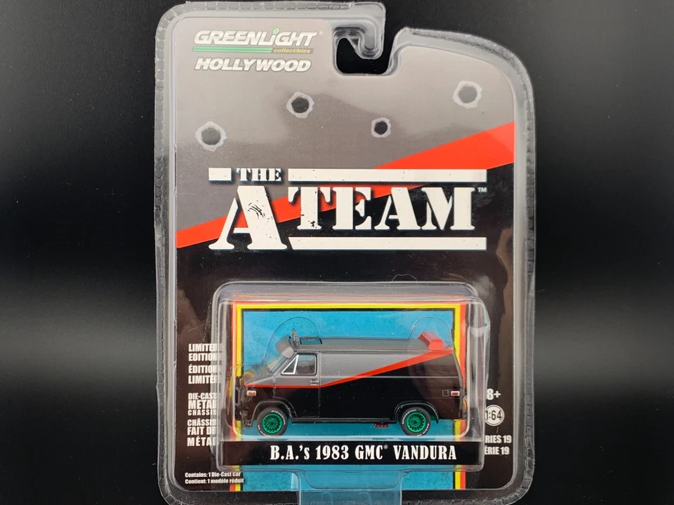 Greenlight GMC Vandura 1983 La A Team 44790 B 1/64 CHASE - Immagine 1 di 1