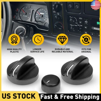 For 1994-97 DODGE RAM 1500 2500 3500 AC FAN Temperature Control Knob Assortment - Image 1 of 4