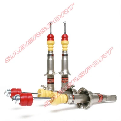 Conjunto de amortecedores esportivos dianteiros e traseiros Skunk2 Performance para 1989-1991 Civic CRX - Imagem 1 de 4