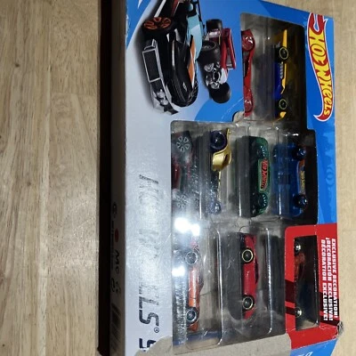 Hot Wheels Pack Regalo 9 Coches Decoración Exclusiva. Caja abierta Foto 1 de 4