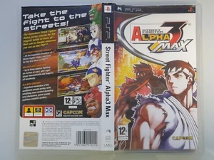 PSP SONY PS PORTABLE USED STREET FIGHTER ALPHA 3 MAX - CAPCOM - Foto 1 di 2