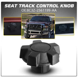 Fit Ford F250 2008-10 F350 Super Duty black seat track Control Lever Knob Handle - Picture 1 of 12