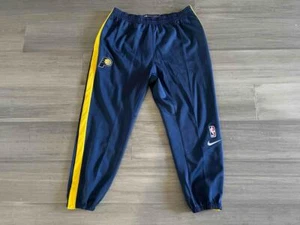 NIKE NBA INDIANA PACERS TEARAWAY WARM-UP TEAM ISSUE PANTS NAVY DN5503-419 XXL - Picture 1 of 4