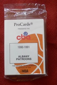 Sealed NM/M? factory sealed ProCards 1990-1991 complete ALBANY PATROONS set - Picture 1 of 2