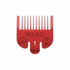 Wahl Colour Clipper Attachment Guard Comb No 1 Red