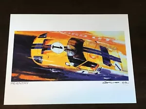 Ford Motor Co. Print (24"x18") Re-Entry -Signed by Camilo Pardo - Picture 1 of 3