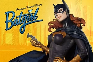 SIDESHOW EXCLUSIVE BATGIRL Premium FORMAT FIGURE  STATUE NEW!! DARK KNIGHT Bust - Picture 1 of 11