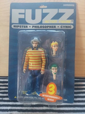 Vtg Action Figure FUZZ Hipster, Philosopher, Cynic Accoutrements Ac2002 NIB - Image 1 of 4