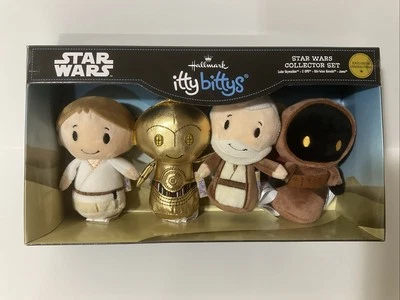 NEW! Hallmark Star Wars itty bittys Plush Collector Set FAST Fair Ship LAST ONE! - Image 1 of 2