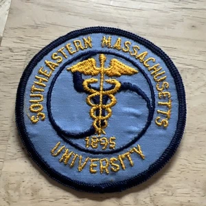 Vintage southeastern Massachusetts University medical patch - Picture 1 of 5
