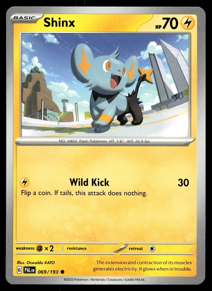 Shinx 069/193 SV02: Paldea Evolved - Image 1 of 2