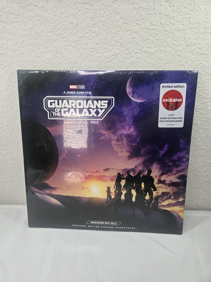 Guardians Of The Galaxy Vol 3 Purple And Blue Vinyl New Sealed - Image 1 of 2